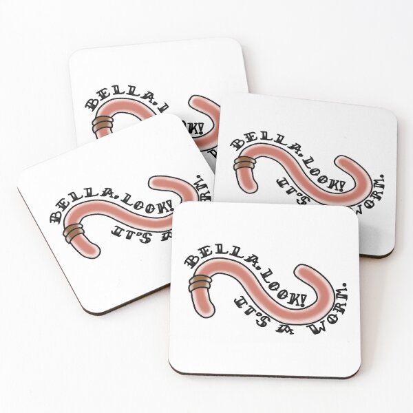 Item preview, "Bella, Look! It's a Worm." designed and sold by TheRealMysterie.