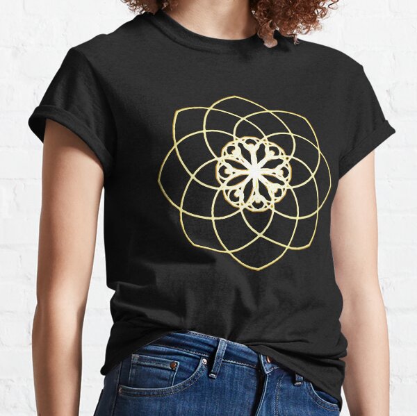 Many hearts, Much Joy! - Gold Phi Spiral Classic T-Shirt