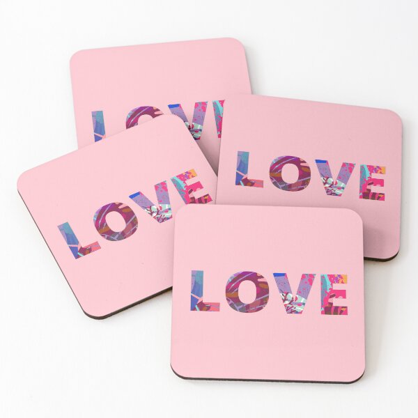 Item preview, Love Word Abstract Design designed and sold by GasconyPassion.