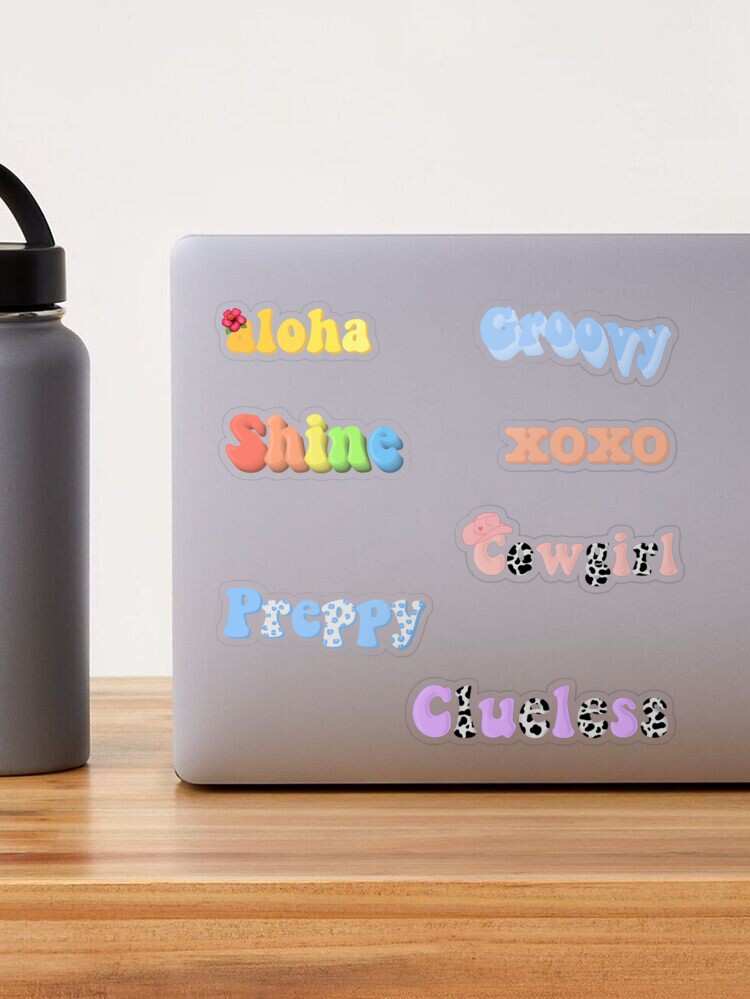 Groovy XOXO Decal