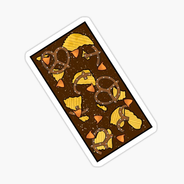 Item preview, Sweet & Salty Chocolate Bark designed and sold by honeybeepaper.