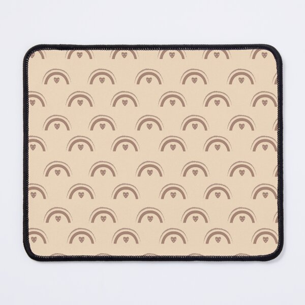 Item preview, Rainbow love heart surface pattern design peach puff designed and sold by Vaishali Raikwar.