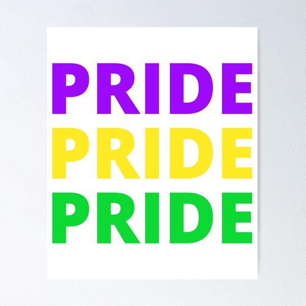 Item preview, Mardi Gras Pride designed and sold by uniqueitems.
