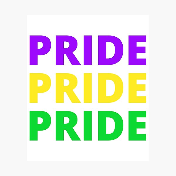 Item preview, Mardi Gras Pride designed and sold by uniqueitems.