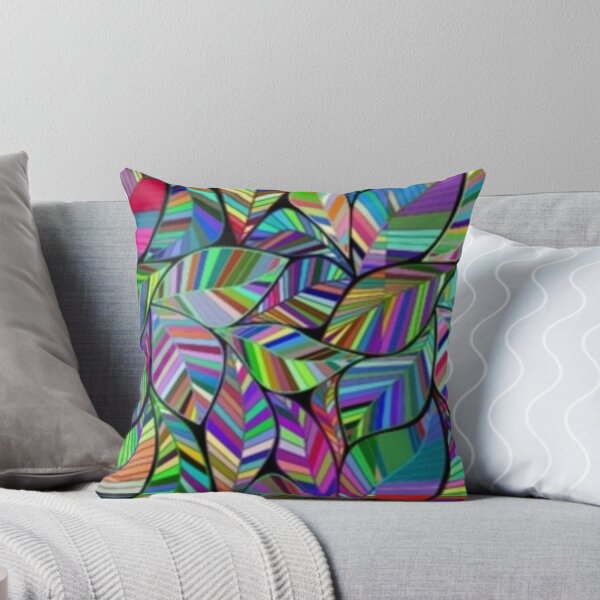 Item preview, Brightly Colored Leaves Pattern designed and sold by clothstudios.