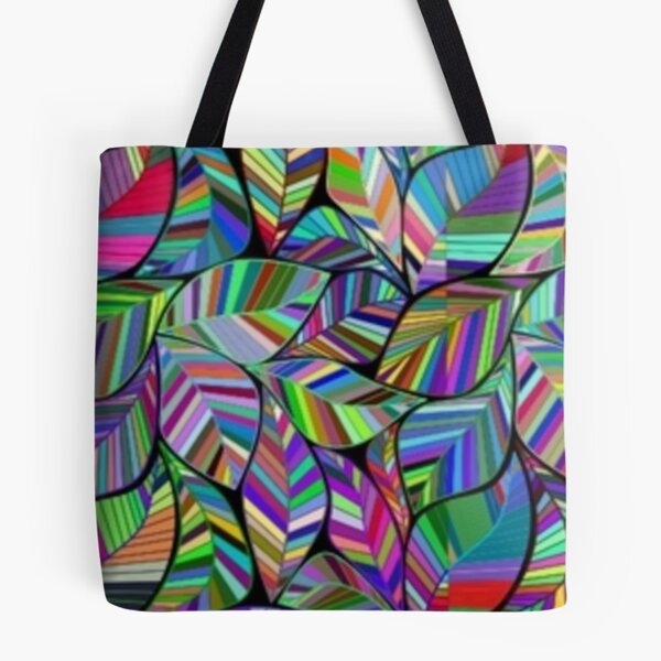Item preview, Brightly Colored Leaves Pattern designed and sold by clothstudios.