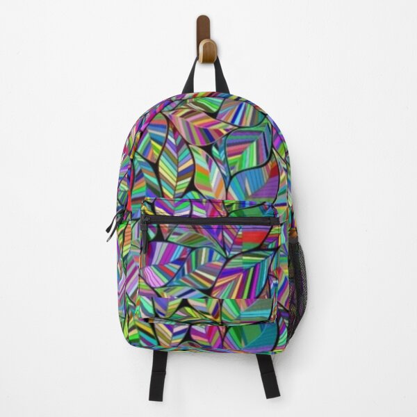 Item preview, Brightly Colored Leaves Pattern designed and sold by clothstudios.