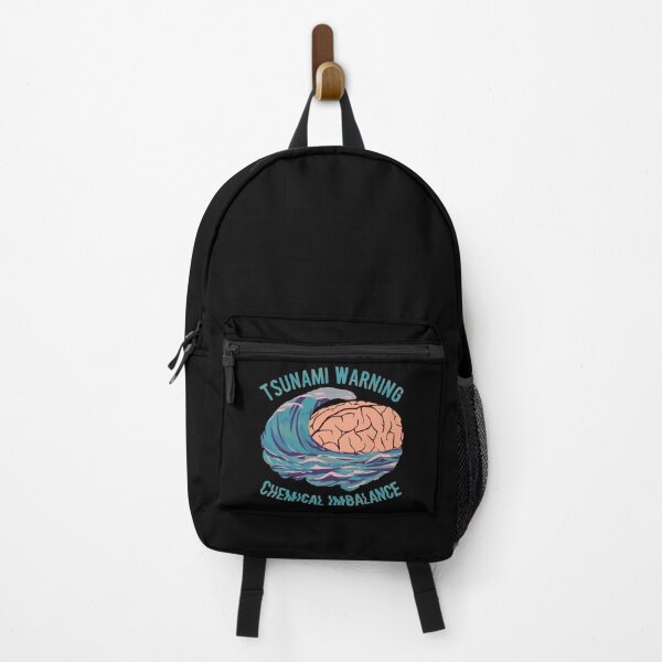 Item preview, Tsunami Warning Chemical Imbalance Funny Brain -  Neurodiversity / Neurodivergent  designed and sold by MJDezigns.