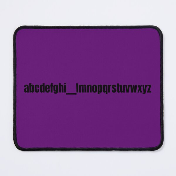 Item preview, abcdefghi__lmnopqrstuvwxyz (Black) BTS Jungkook Instagram Name Inspiration designed and sold by Colorful-Inspo.