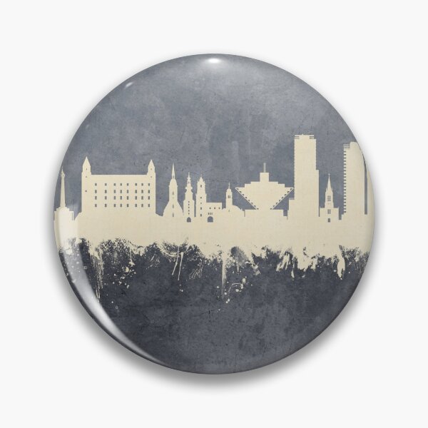 Item preview, Bratislava Slovakia Skyline designed and sold by ArtPrints.