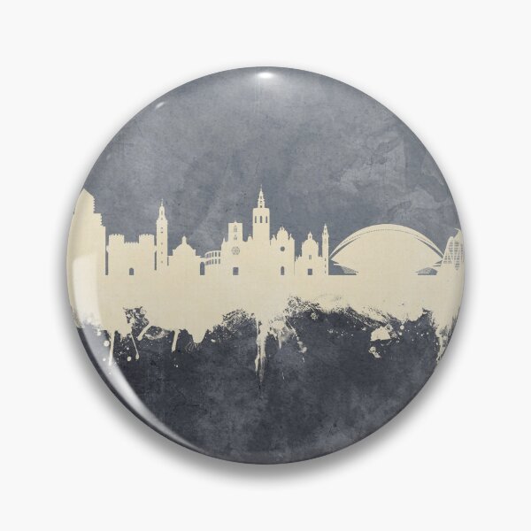 Artikelvorschau, Valencia Spain Skyline entworfen und verkauft von ArtPrints.