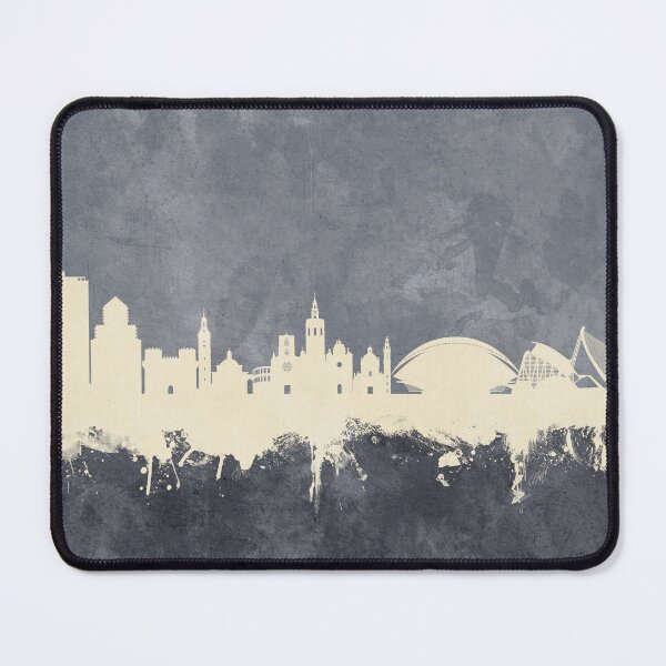 Item preview, Valencia Spain Skyline designed and sold by ArtPrints.
