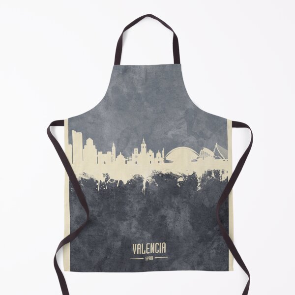 Item preview, Valencia Spain Skyline designed and sold by ArtPrints.