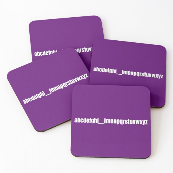 Item preview, abcdefghi__lmnopqrstuvwxyz (White) BTS Jungkook Instagram Name Inspiration designed and sold by Colorful-Inspo.