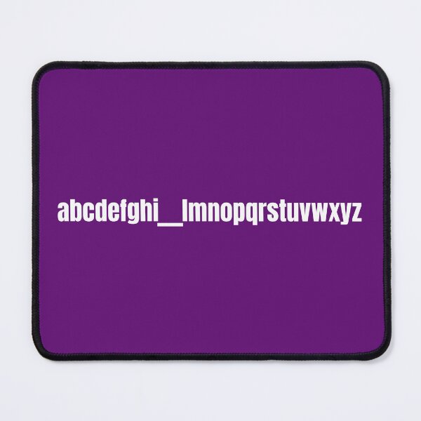 Item preview, abcdefghi__lmnopqrstuvwxyz (White) BTS Jungkook Instagram Name Inspiration designed and sold by Colorful-Inspo.