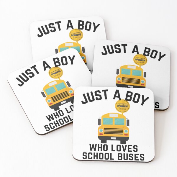 Item preview, Just a boy who loves school buses designed and sold by theredsharp.