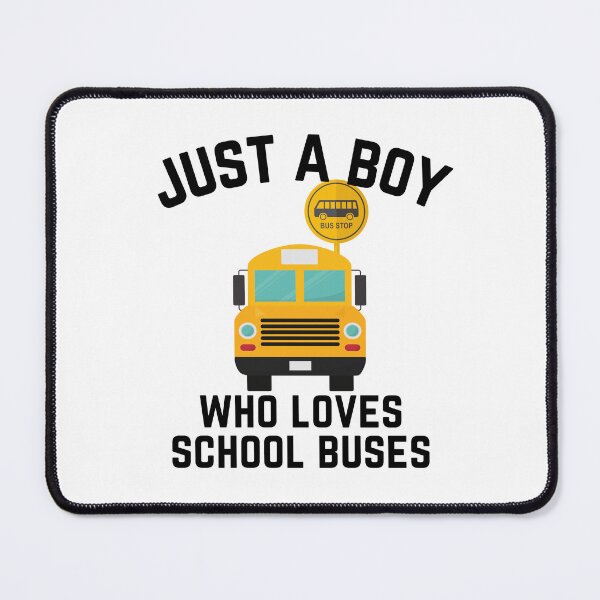 Item preview, Just a boy who loves school buses designed and sold by theredsharp.