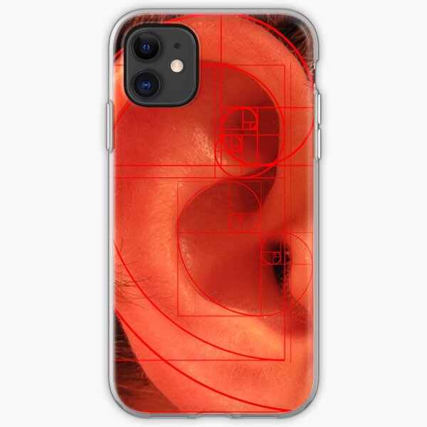 Phi, Ear and Spirals iPhone Soft Case