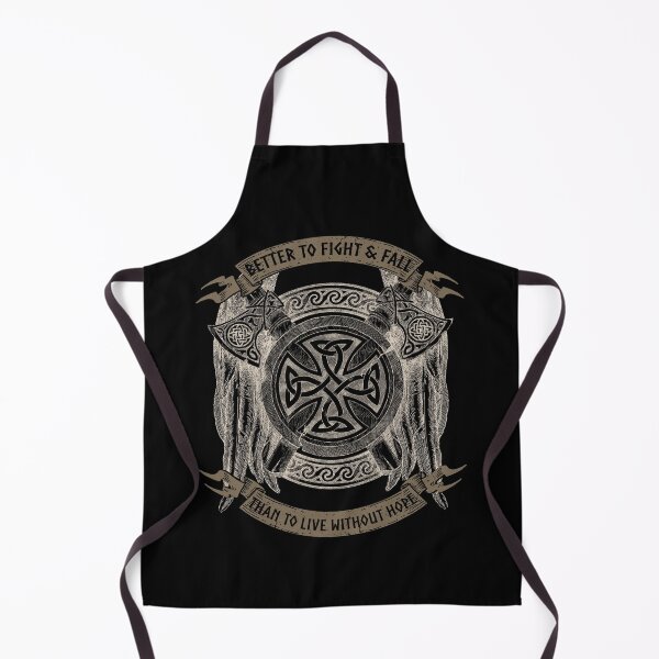 Item preview, Better to Fight & Fall, Volsunga Saga, Norse Mythology, Vikings, Viking Gift designed and sold by Proverbial Wisdom Design.