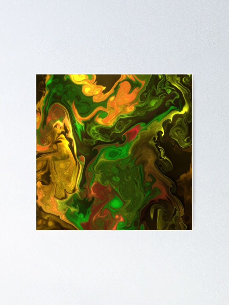 "Painting Acrylic painting" Poster for Sale by CoolArtByMboya Redbubble