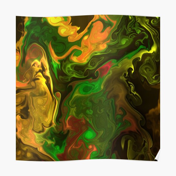 "Painting Acrylic painting" Poster for Sale by CoolArtByMboya Redbubble