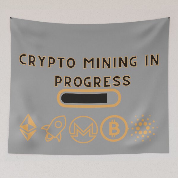 Item preview, Crypto Mining in Progress 2 designed and sold by rgsblo.