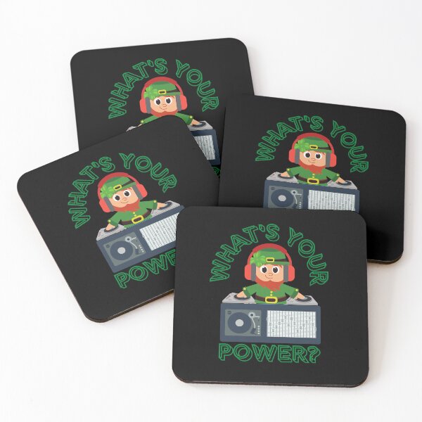 Item preview, What's Your Power. Leprechaun DJ. designed and sold by JockArts.