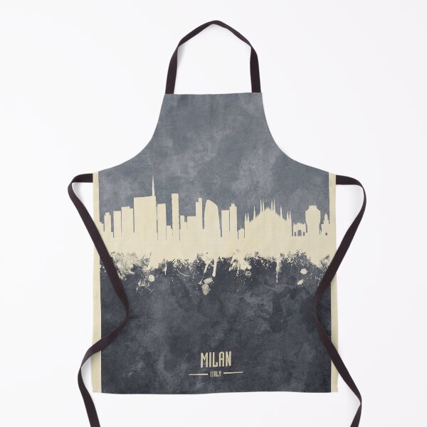 Aperçu de l'œuvre Milan Italy Skyline créée et vendue par ArtPrints.