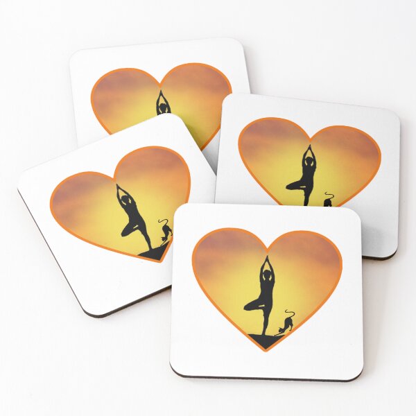 Item preview, All I need is love and yoga and a cat. designed and sold by Umiska.
