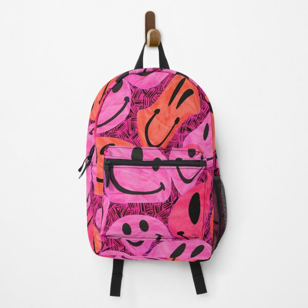Item preview, Preppy Room Decor - Trippy Smiley Face Collage designed and sold by Shop Your Aesthetic.