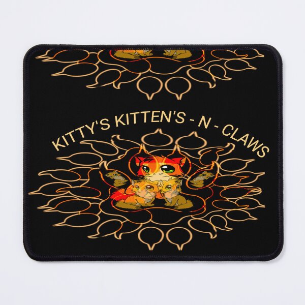 Item preview, KITTY'S KITTENS-N-CLAWS DESIGN - CUTE KITTY GRAPHIC designed and sold by RJ-LORD.