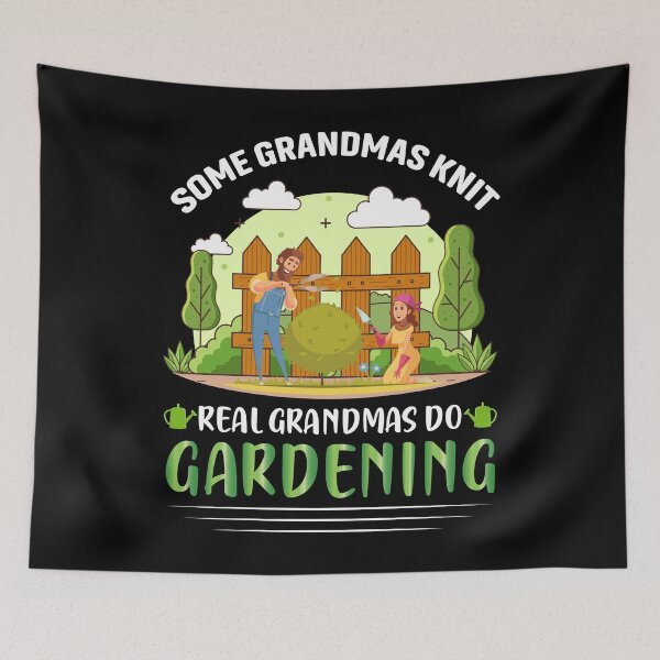 Item preview, Some Grandmas Knit Real Grandmas Do Gardening designed and sold by Joxxio.