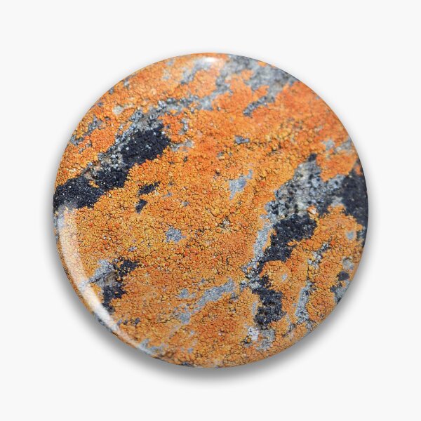 Item preview, Orange and Grey Lichen on Granite designed and sold by Jenie Yolland.