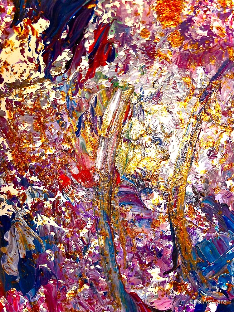 "Magic RainbowColored Art of Life" Poster by SoulArtSara Redbubble