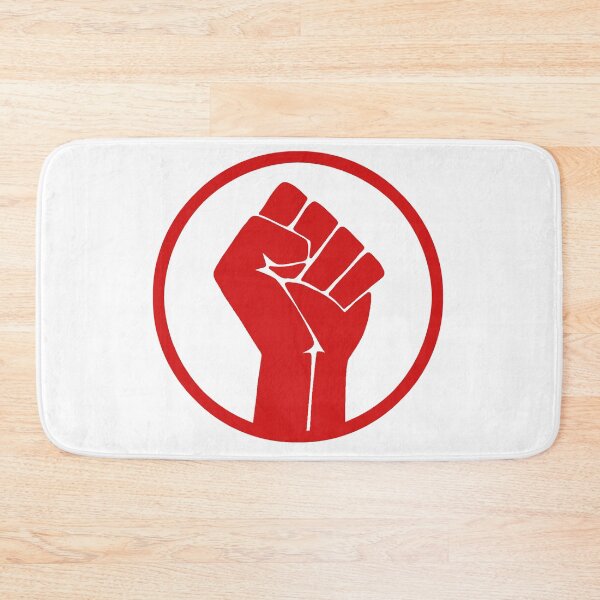 Item preview, Raised fist - Red designed and sold by ValentinaHramov.