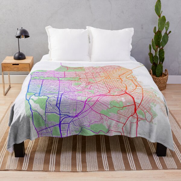 Item preview, San Francisco City Map of California, USA - Colorful designed and sold by deMAP.