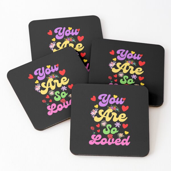 Item preview, You Are So Loved - Christian Quote designed and sold by Delandor.