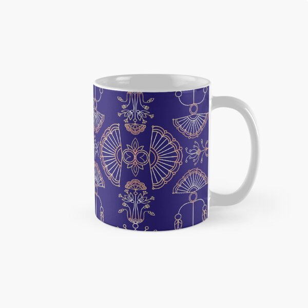 Item preview, Ancient Egyptian flower seamless pattern designed and sold by HiTheejay.