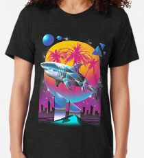 Rad Shark Tri-blend T-Shirt
