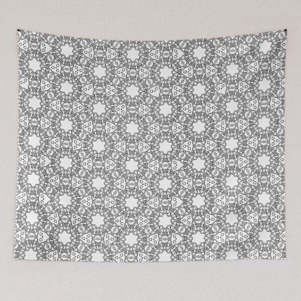 Item preview, Seamless pattern in black designed and sold by aleksmm-11.