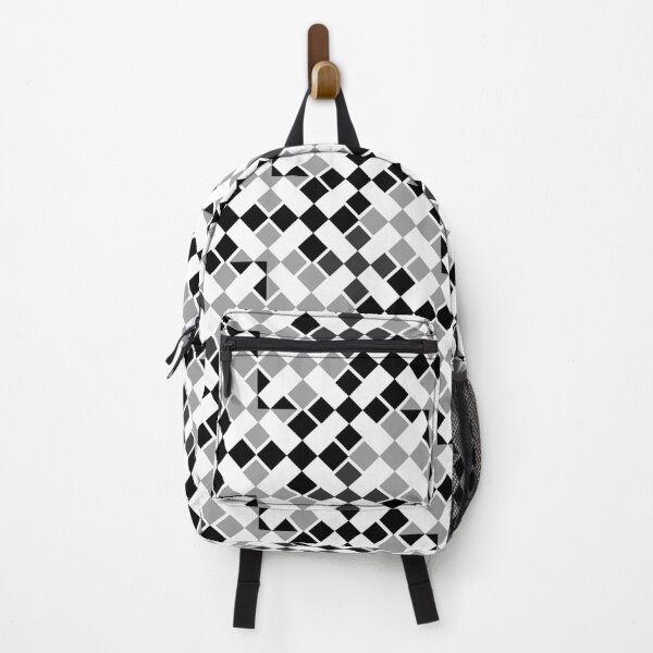 Item preview, Checkerboard style random gray and black plaid designed and sold by Anena Studio.
