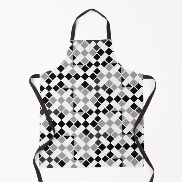 Item preview, Checkerboard style random gray and black plaid designed and sold by anenastudio.