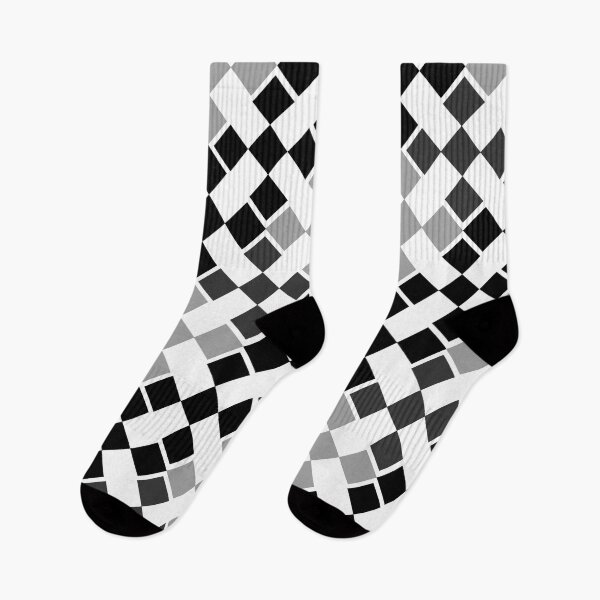 Item preview, Checkerboard style random gray and black plaid designed and sold by anenastudio.