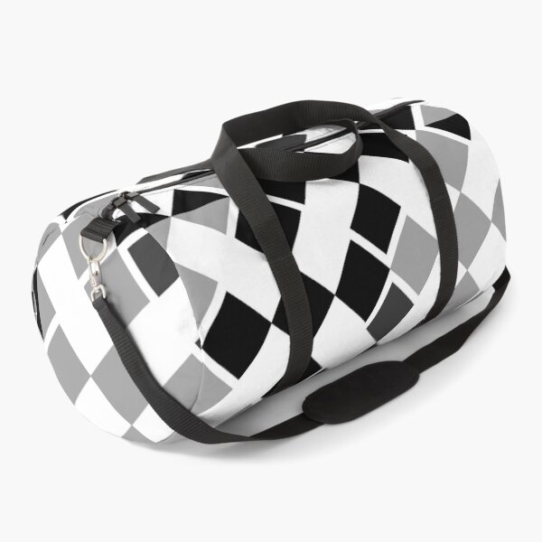Item preview, Checkerboard style random gray and black plaid designed and sold by anenastudio.