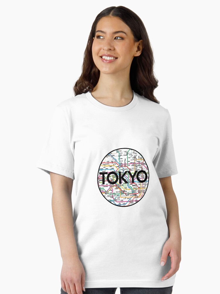 Thumbnail 2 of 7, Essential T-Shirt, Tokyo designed and sold by luggagestickers.