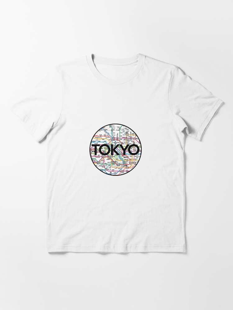 Thumbnail 3 of 7, Essential T-Shirt, Tokyo designed and sold by luggagestickers.