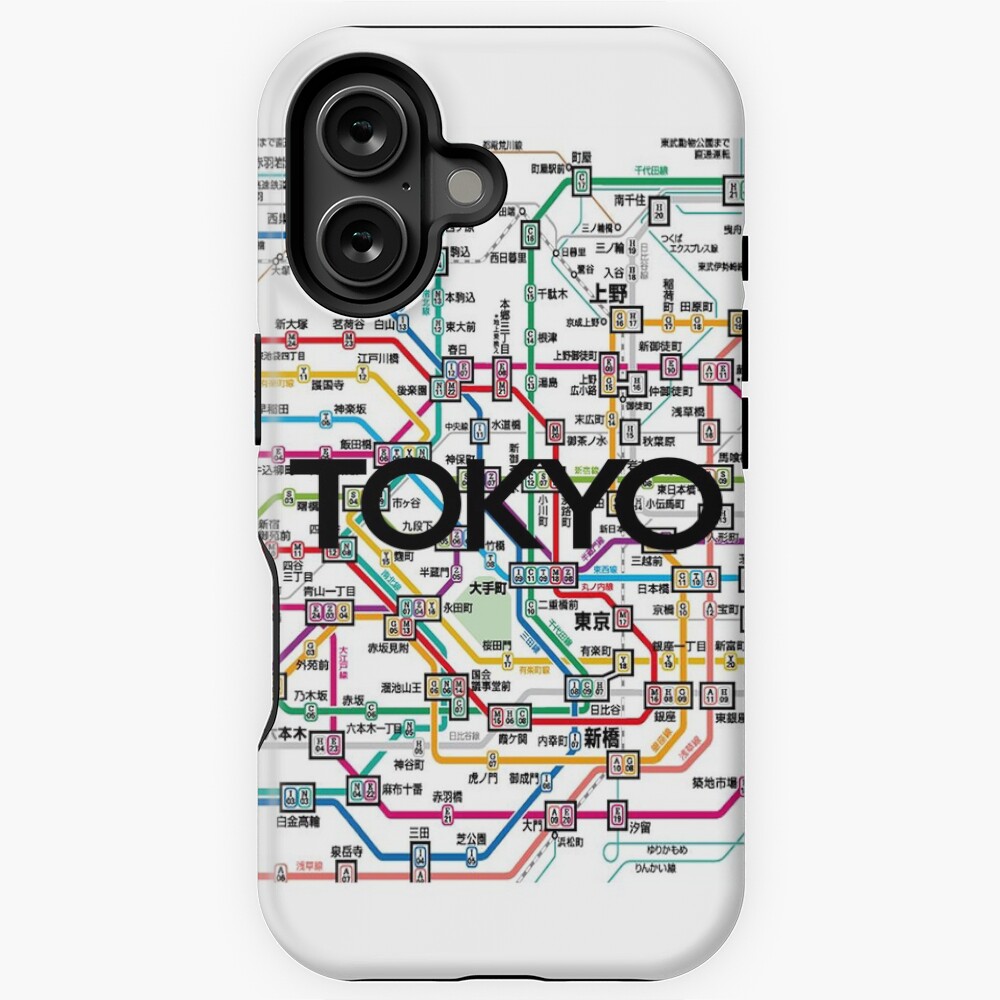 Vista previa del artículo con la obra «Funda resistente MagSafe para iPhone», diseñado y vendido por luggagestickers.