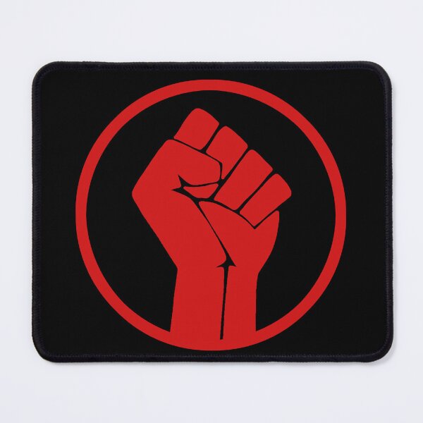 Item preview, Raised fist - Red designed and sold by ValentinaHramov.