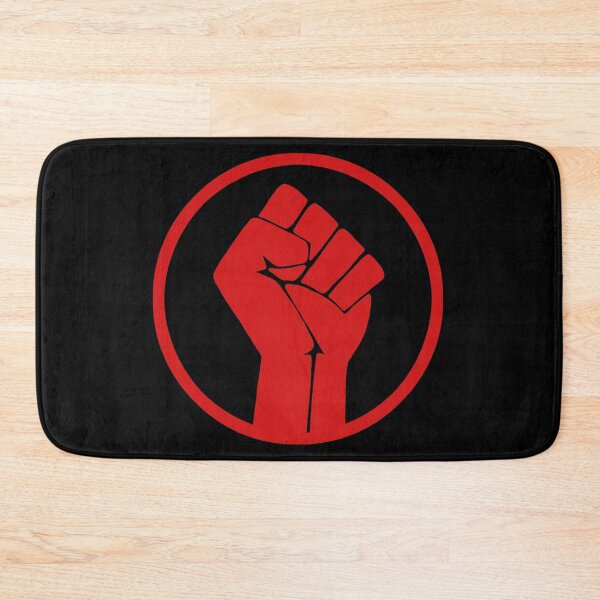 Item preview, Raised fist - Red designed and sold by ValentinaHramov.