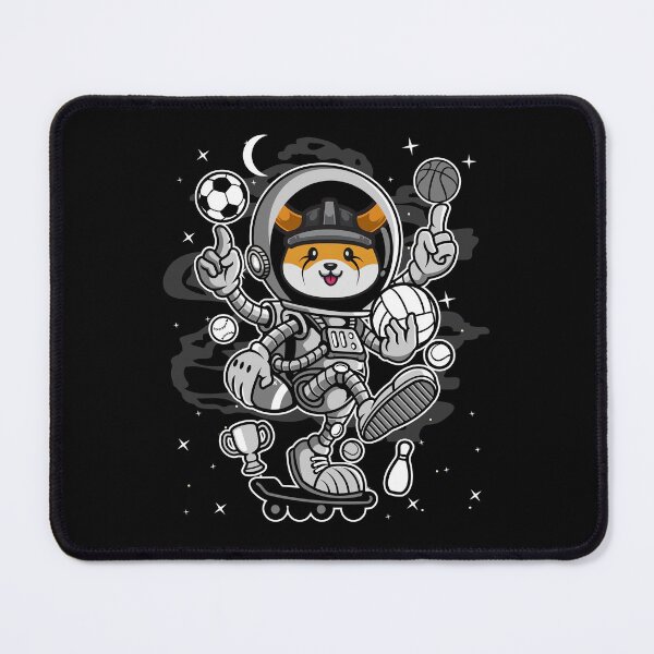Item preview, Astronaut Skate Floki Inu Coin Trading Crypto Token Blockchain Wallet designed and sold by EarlineCormier.